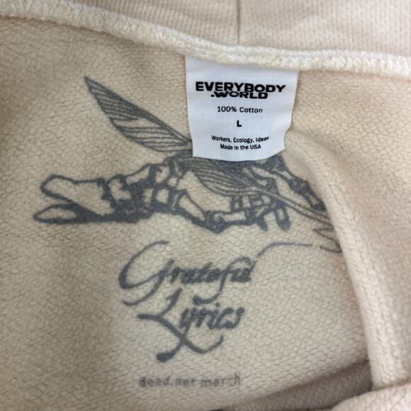 Grateful Dead Dark Star Hoodie Mens Large One Of These Days Matt McCormick - Picture 3 of 10